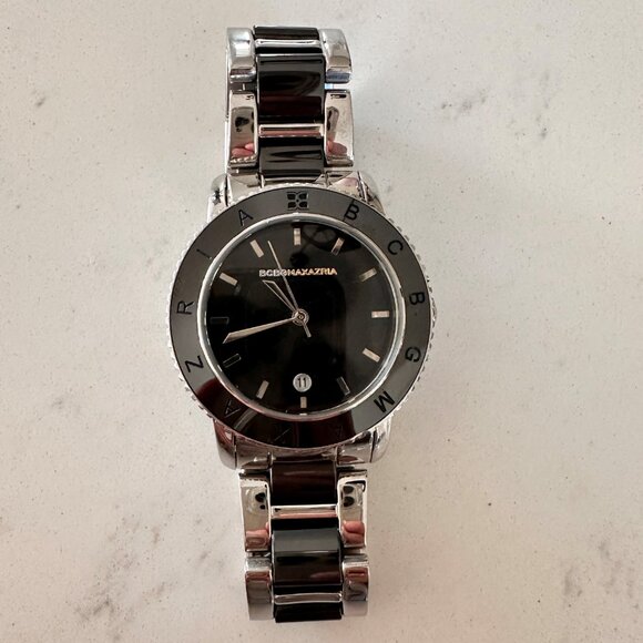 BCBG MAXAZRIA WOMENS TWO TONE WATCH - Picture 2 of 3